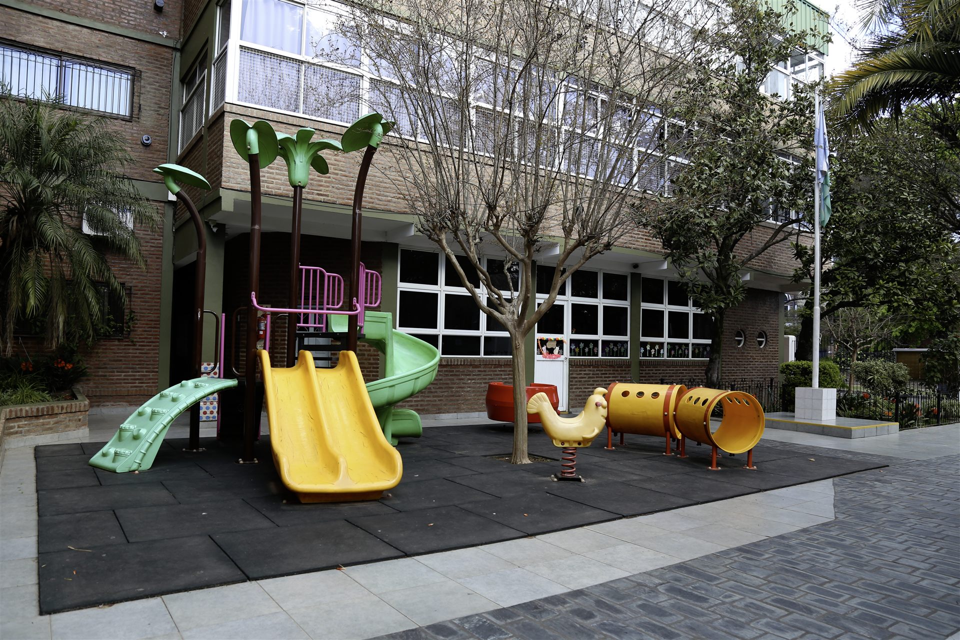 Patio de juegos del Nivel Inicial